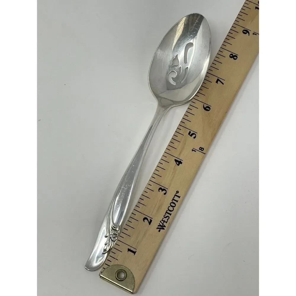 International EXQUISITE Silverplate 1957 Serving Table Sugar Spoons Butter Knife